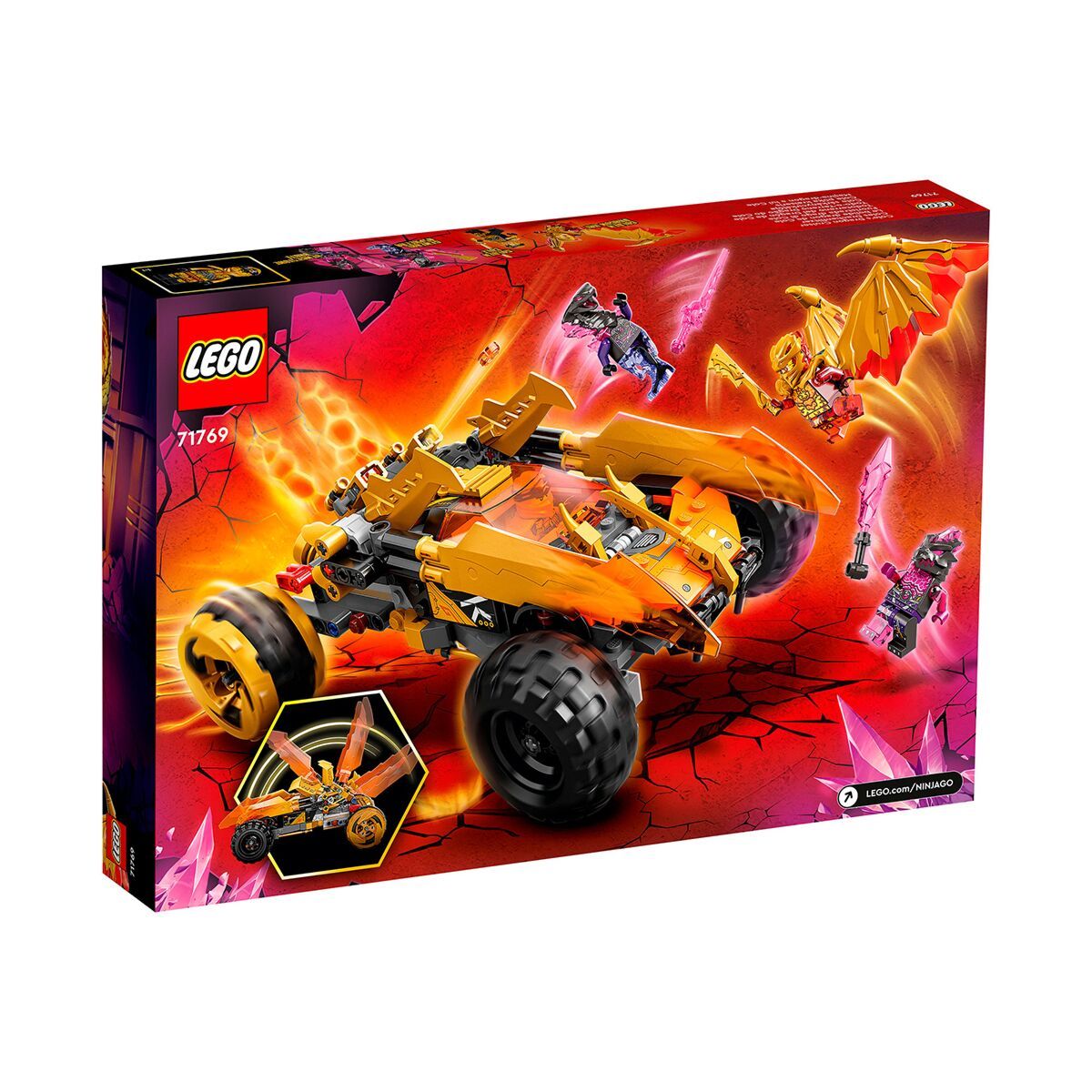 Конструктор LEGO Ninjago Драконий вездеход Коула (71769)